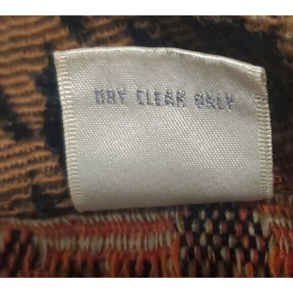 Women's Studio Works Geometric/Floral Print Size M Fall/Winter Dressy Jacket - Picture 6 of 6